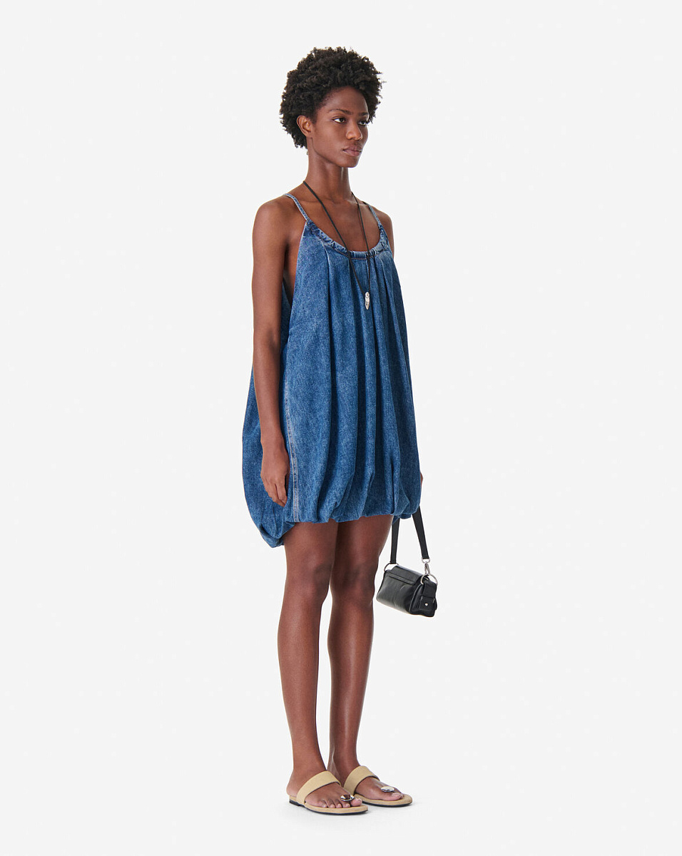 ПЛАТЬЕ-БАЛЛОН ИЗ ДЕНИМА JUSTINA