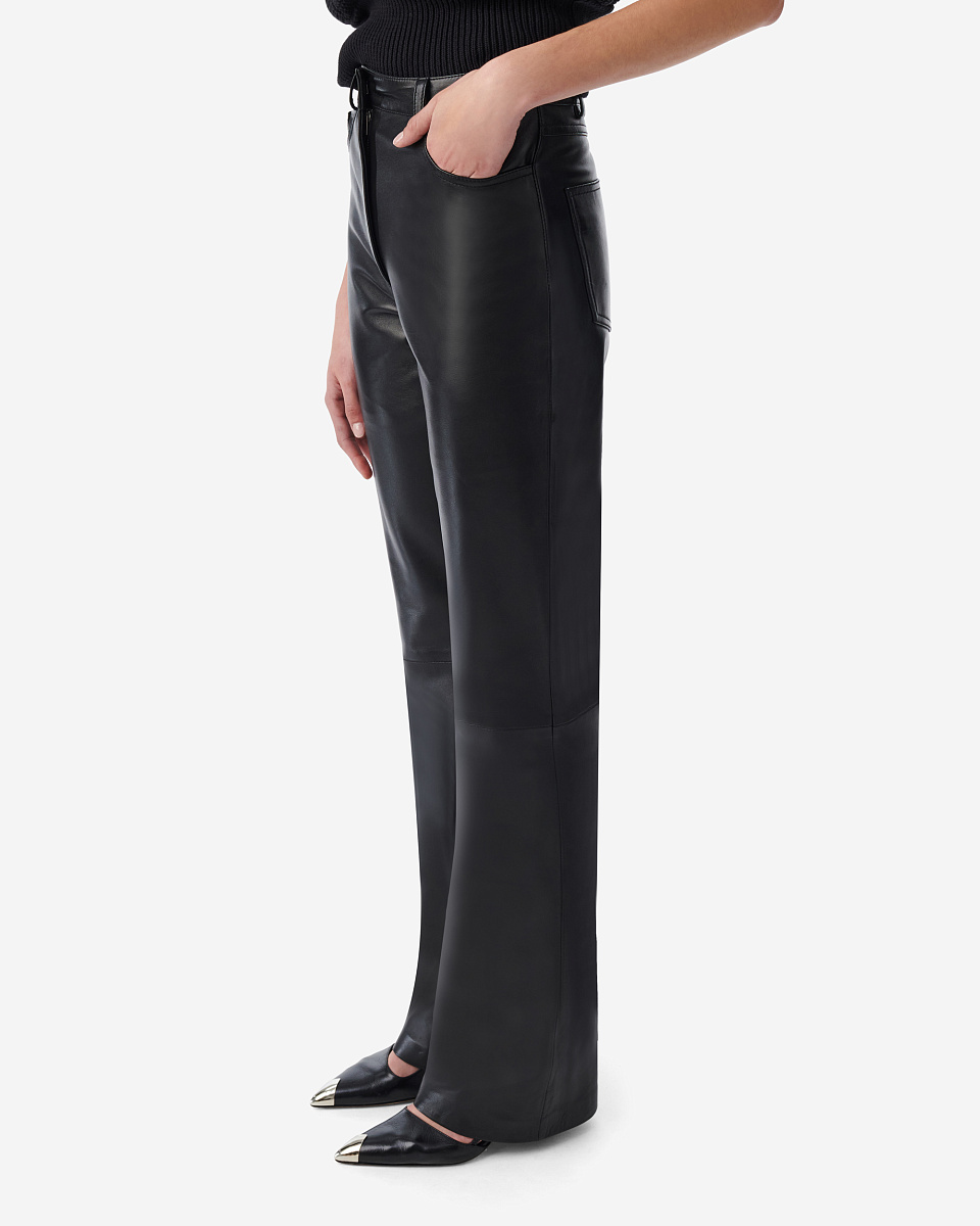 ПРЯМЫЕ БРЮКИ ИЗ КОЖИ KERSTEN
