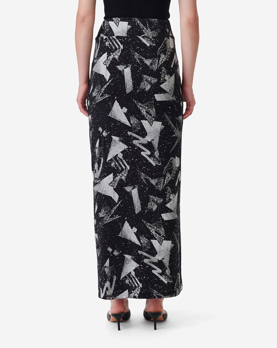 ЮБКА-МАКСИ С КОСМИЧЕСКИМ ПРИНТОМ YUKI