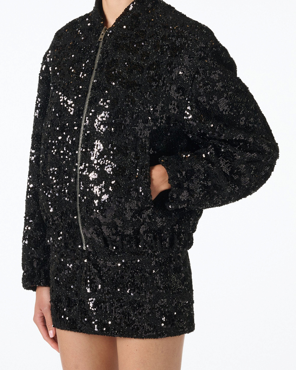 БОМБЕР С ОТДЕЛКОЙ ПАЙЕТКАМИ OMBER