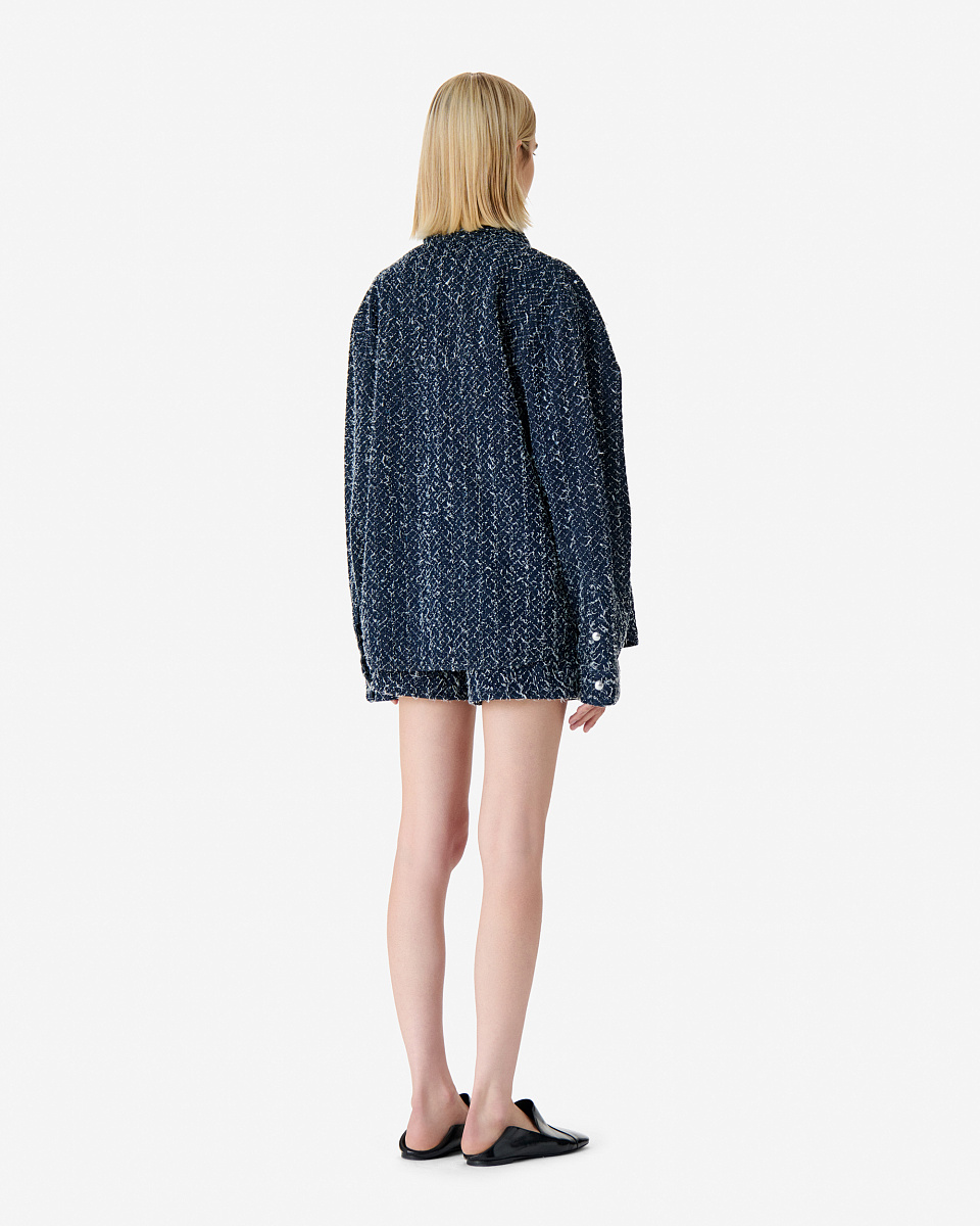 ВЕРХНЯЯ РУБАШКА ИЗ ТВИДА VELINI