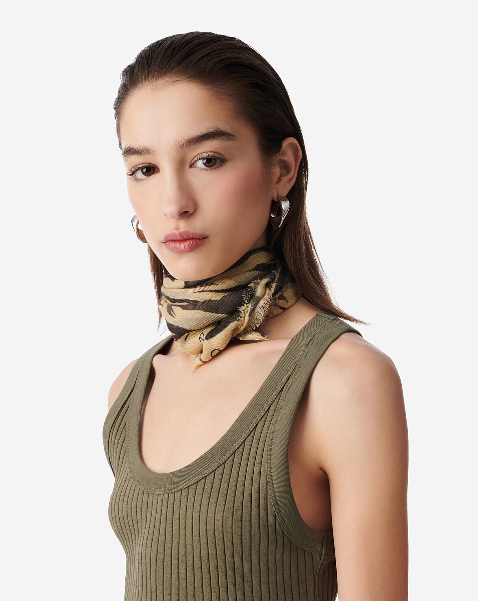 УКОРОЧЕННЫЙ ТОП В РУБЧИК EMMA