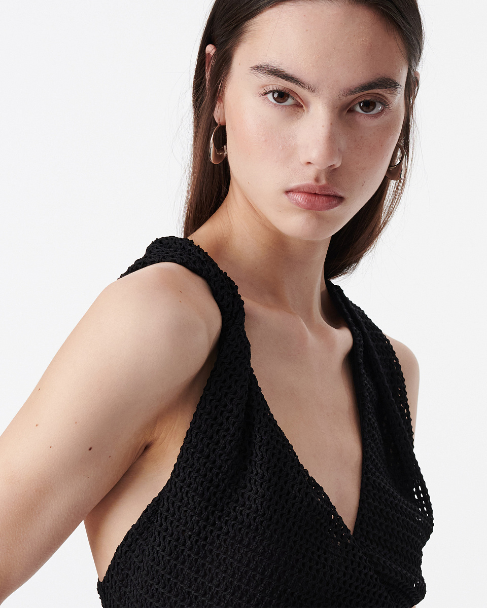 АЖУРНОЕ ПЛАТЬЕ МИДИ TIA