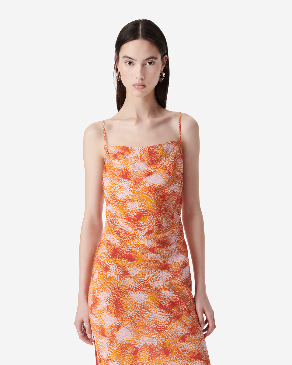 ПЛАТЬЕ МИДИ С ПРИНТОМ SOLVA