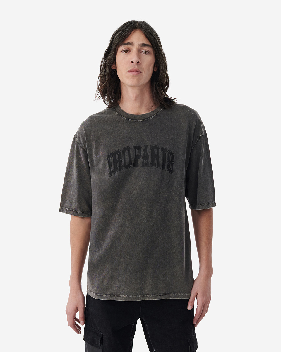 ФУТБОЛКА С КРУГЛЫМ ВЫРЕЗОМ И ПРИНТОМ BENIE