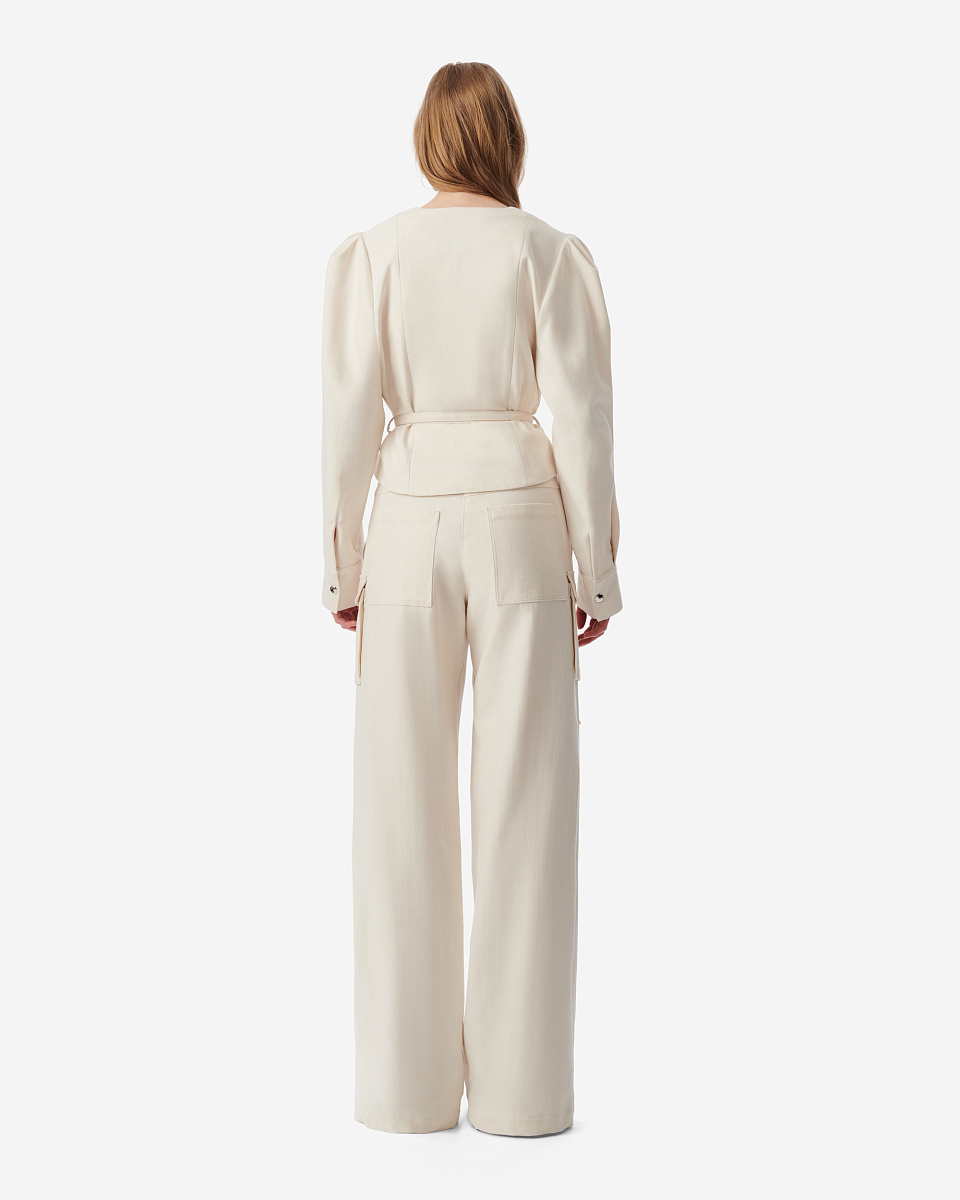 БЛУЗА С ПОЯСОМ PARISA