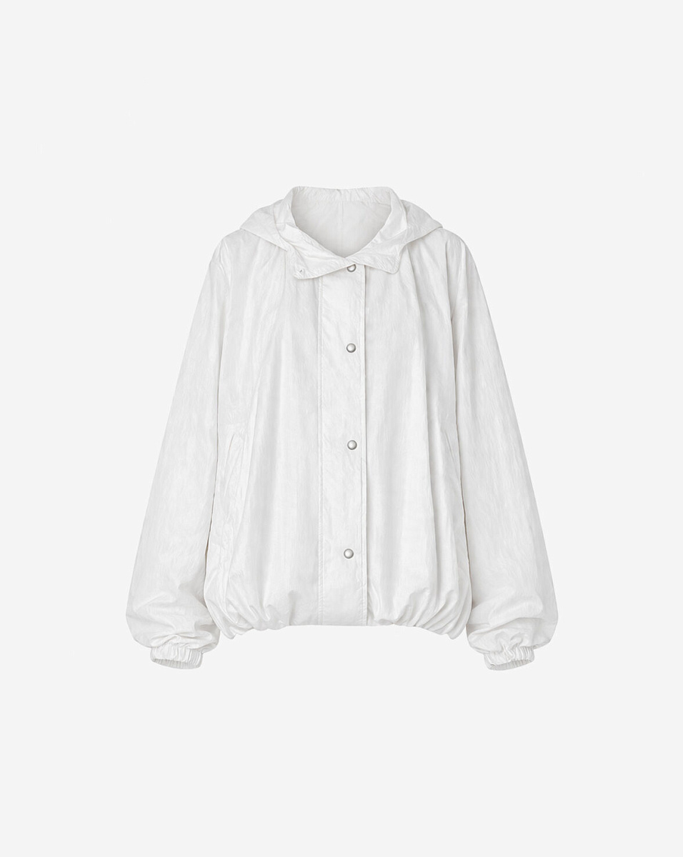 БЕЛАЯ ПАРКА С КАПЮШОНОМ WALLIE