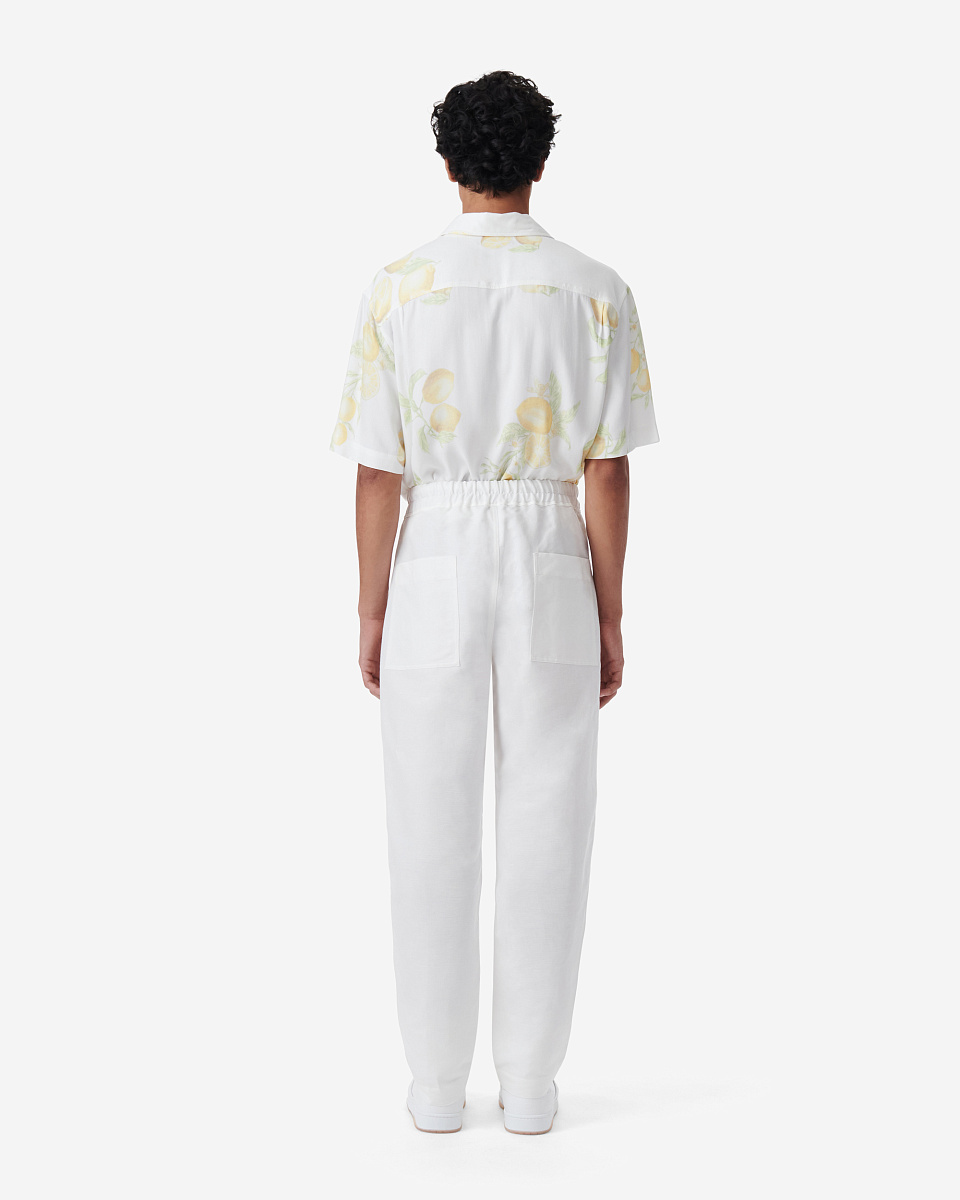 БРЮКИ ИЗ СМЕСИ ЛЬНА И ХЛОПКА ROX