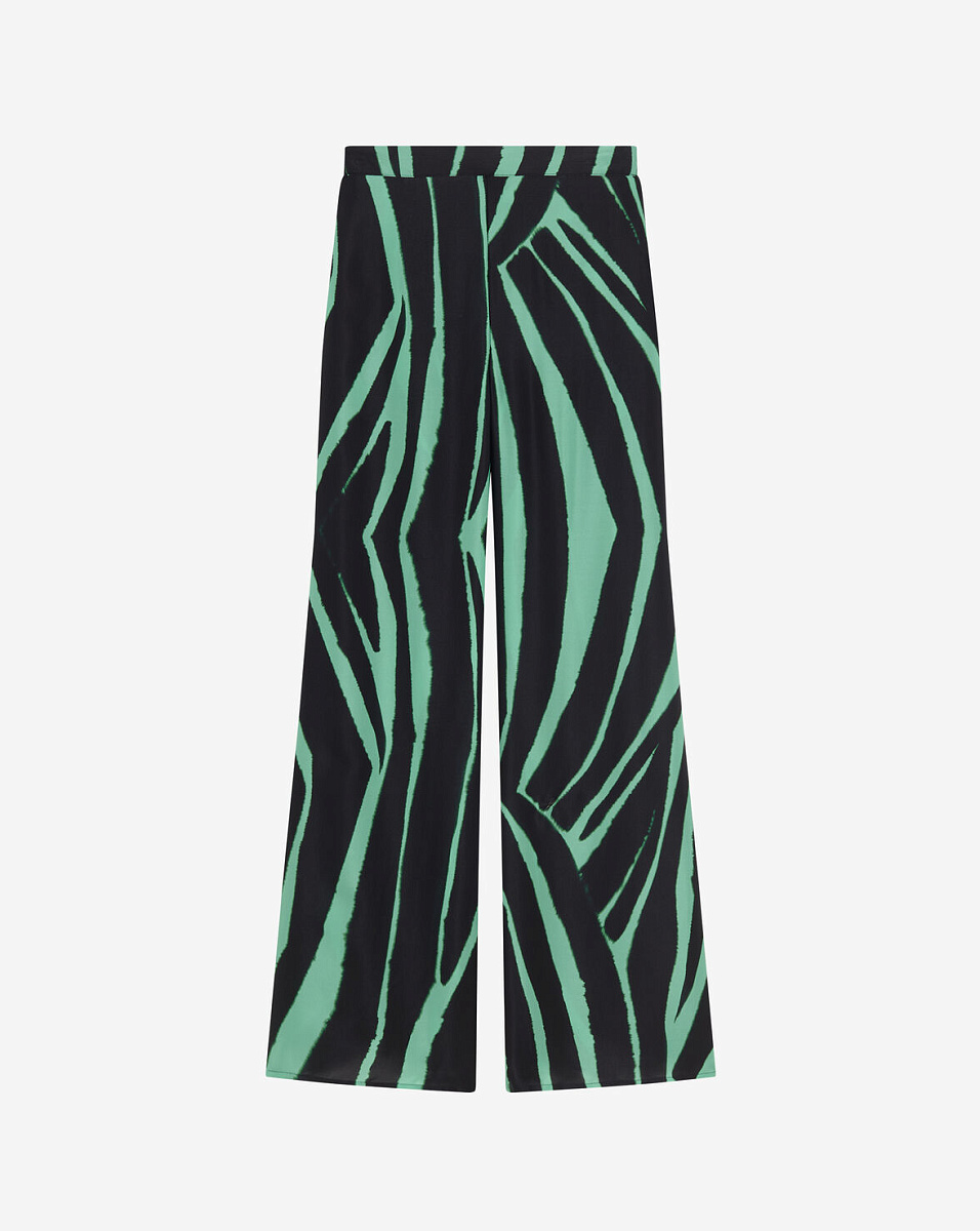 ПРЯМЫЕ БРЮКИ ИЗ ШЕЛКА MOHELI