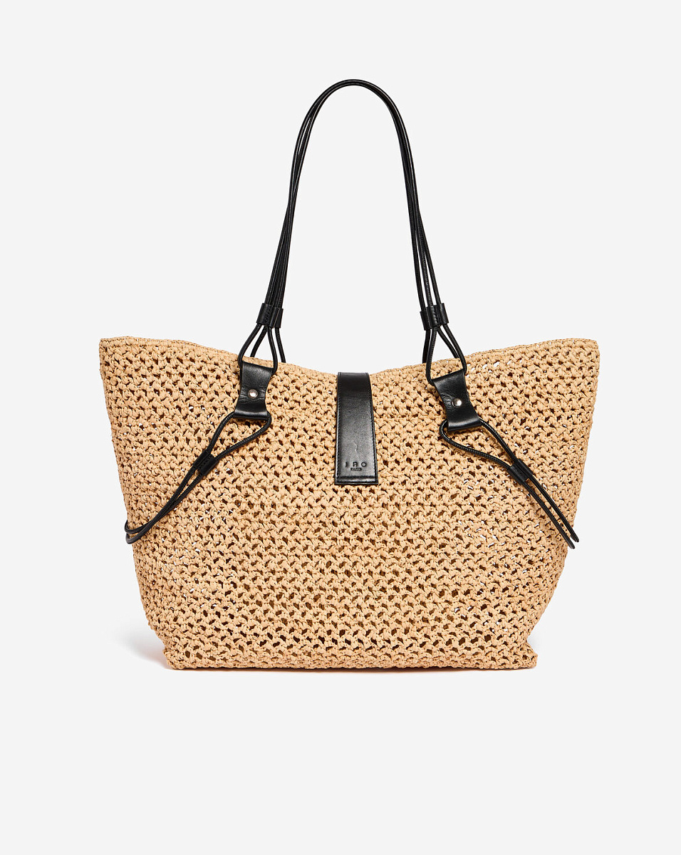 БЕЖЕВАЯ СУМКА-ТОУТ LASSORAFIA