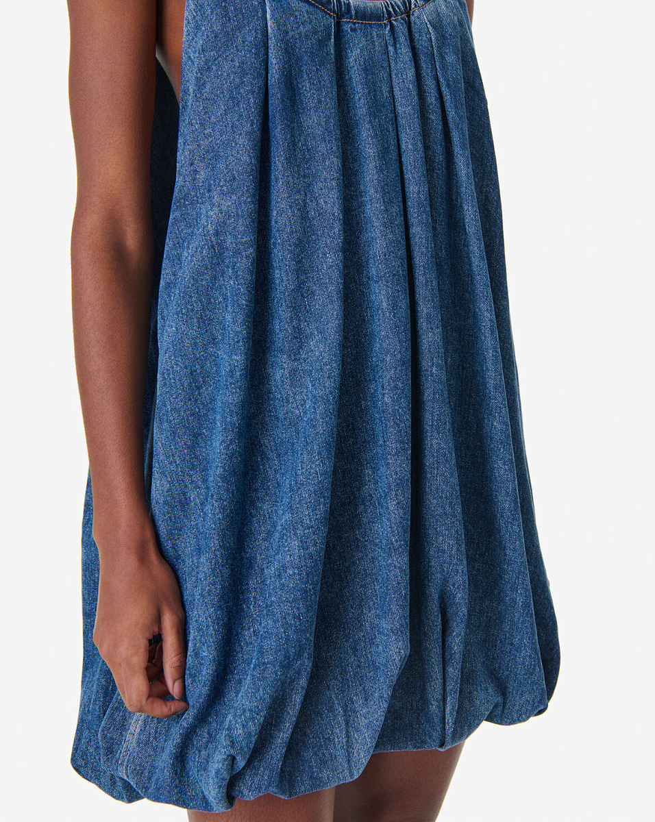 ПЛАТЬЕ-БАЛЛОН ИЗ ДЕНИМА JUSTINA