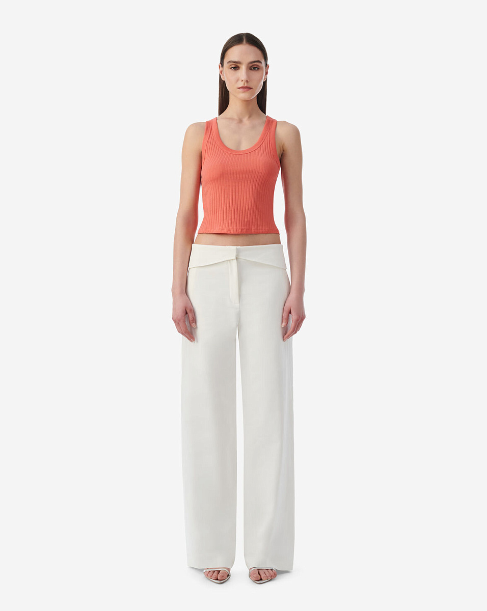 УКОРОЧЕННЫЙ ТОП В РУБЧИК EMMA