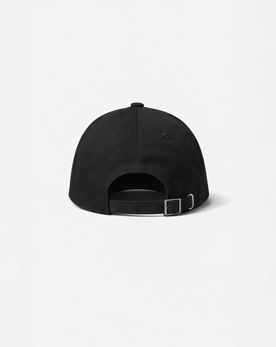 ЧЕРНАЯ БЕЙСБОЛКА С ВЫШИВКОЙ CAP