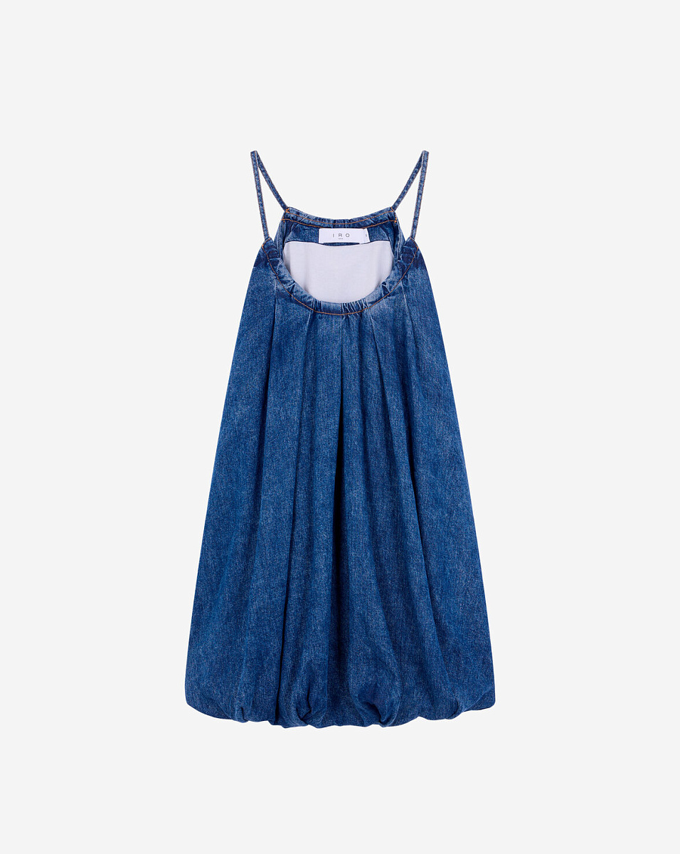 ПЛАТЬЕ-БАЛЛОН ИЗ ДЕНИМА JUSTINA