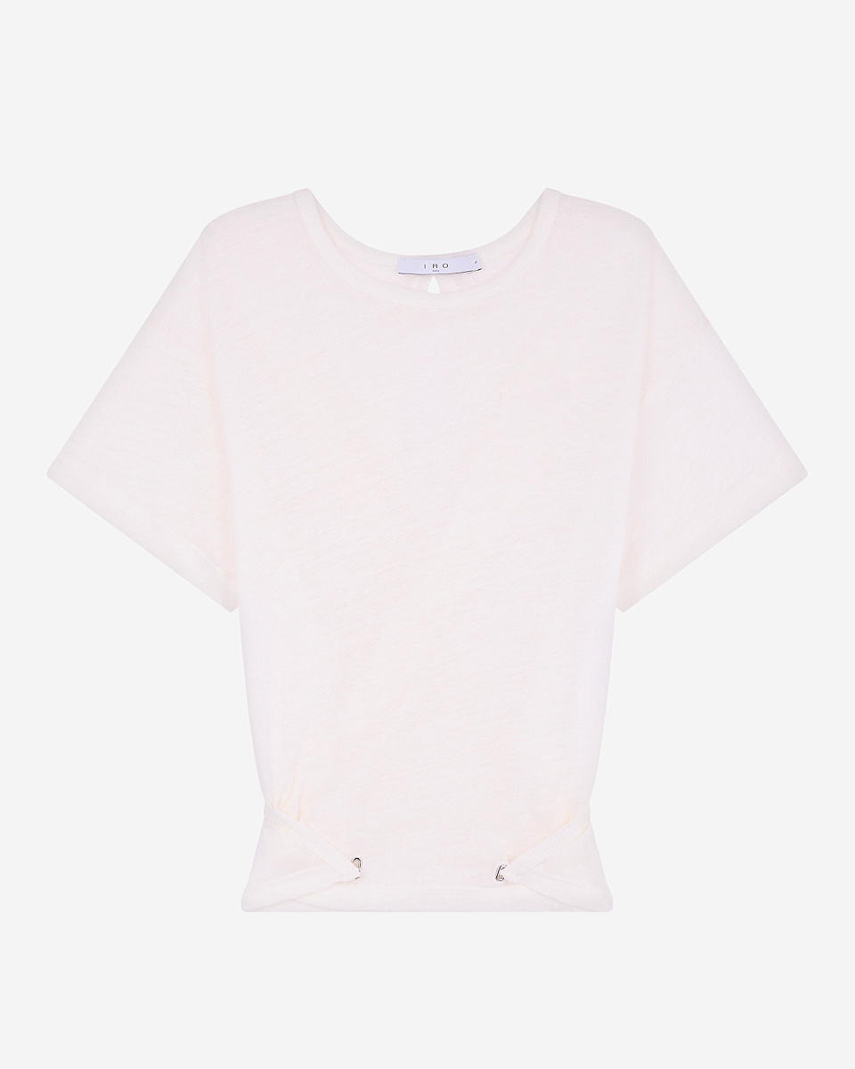 БЕЛАЯ ЛЬНЯНАЯ ФУТБОЛКА SORENZA