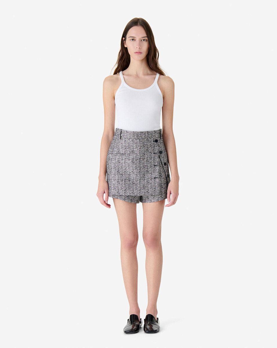 ЮБКА-ШОРТЫ ИЗ ТВИДА SEREN