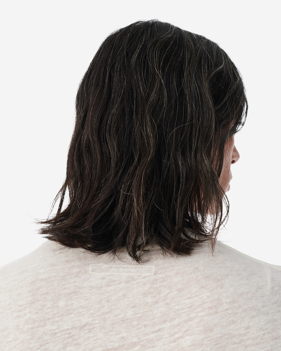 ЛЬНЯНАЯ ФУТБОЛКА С КРУГЛЫМ ВЫРЕЗОМ VANCE