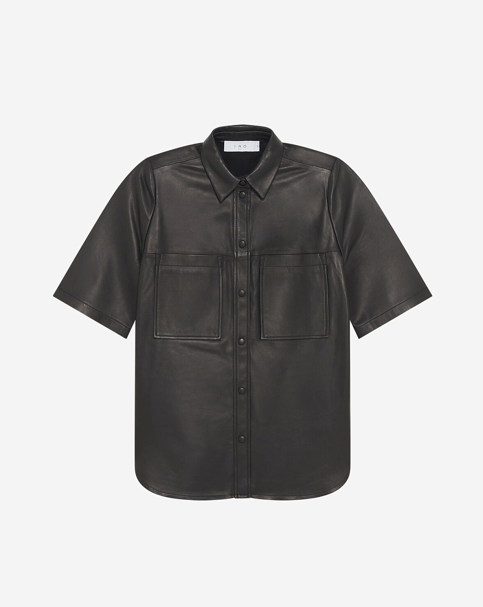 ВЕРХНЯЯ РУБАШКА ИЗ КОЖИ MOHA